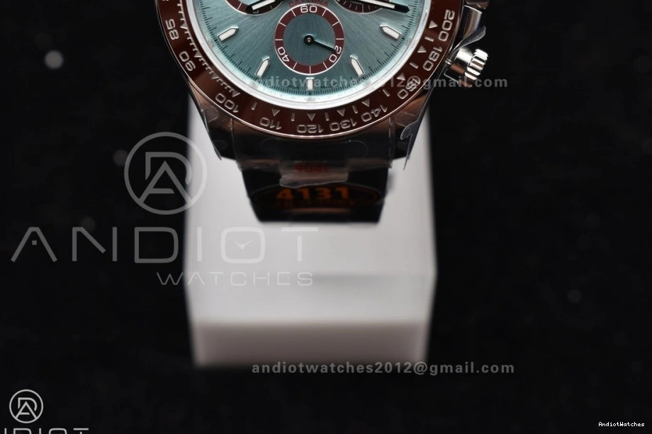 QF Daytona Braclet on 126506 Dial Stick YG V 1:1 Best Edition Breathable Ice Marker SS 791 SH4131 Blue 0814